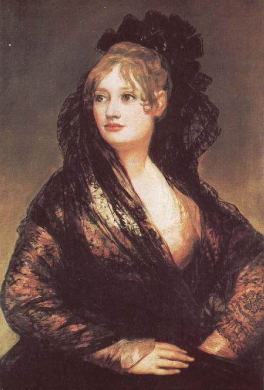 Francisco Goya Dona isabel cobos de porcel